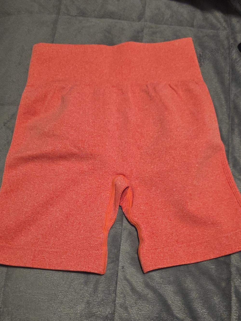 High-Waist Coral Women’s Bike Shorts with Sculpting Fit